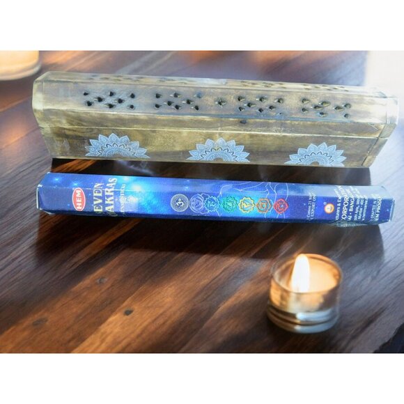 HEM Seven Chakras 20 Incense Sticks Relaxation Meditation Spiritual - Picture 3 of 10